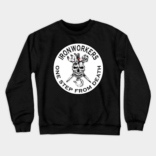 Ironworkers Crewneck Sweatshirt by QrkyTees